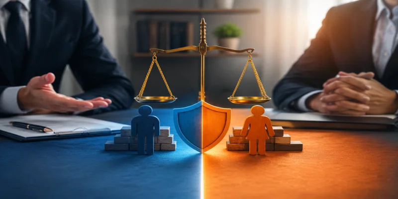 Bảng phân định ranh giới trách nhiệm pháp lý giữa nhà cái trực tuyến và người tham gia cá cược.